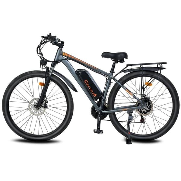 Trekking Elcykel CHEEVALRY C29, 48V 750W Motor, 21-Speed, Grå
