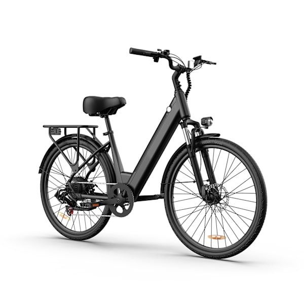 URLIFE E26 26-tommer elcykel til voksne - 48V 10,4Ah aftageligt batteri, 80 km rækkevidde, Shimano 7-speed gearskifter, 250W motor