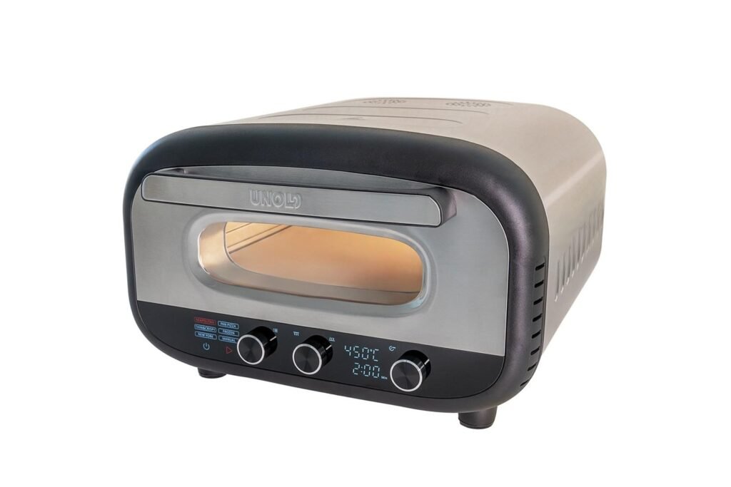 Unold 68806 elektrisk pizzaovn 1 pizza, 1.700 W, rustfrit stål
