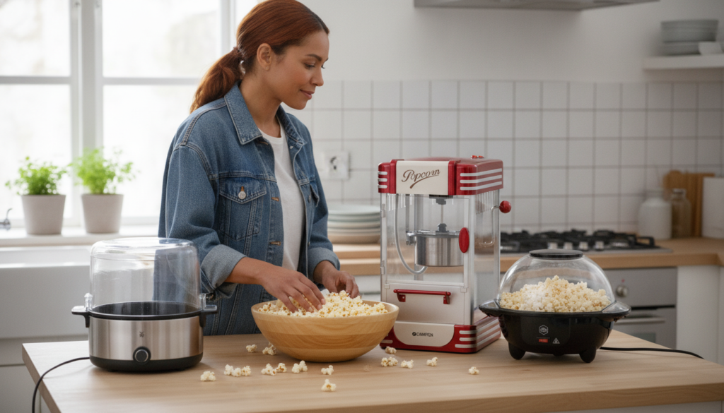 Bedste Popcornmaskine 2026