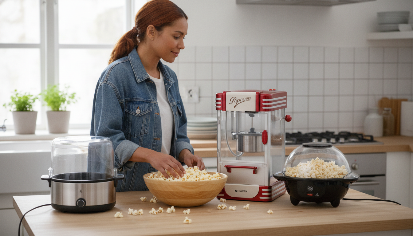 Bedste Popcornmaskine 2026